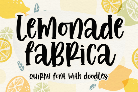 Lemonade Fabrica Font
